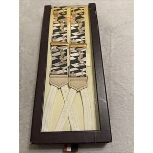 Vintage Trafalgar Checkmate Chess Suspenders Braces Limited‎ Edition See Pics